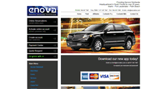 Desktop Screenshot of enovalimo.com